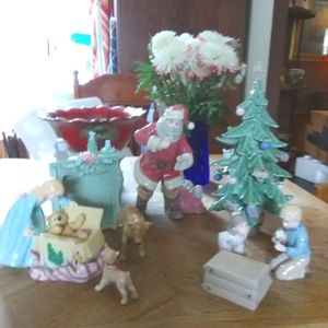 Christmas nativity scene.